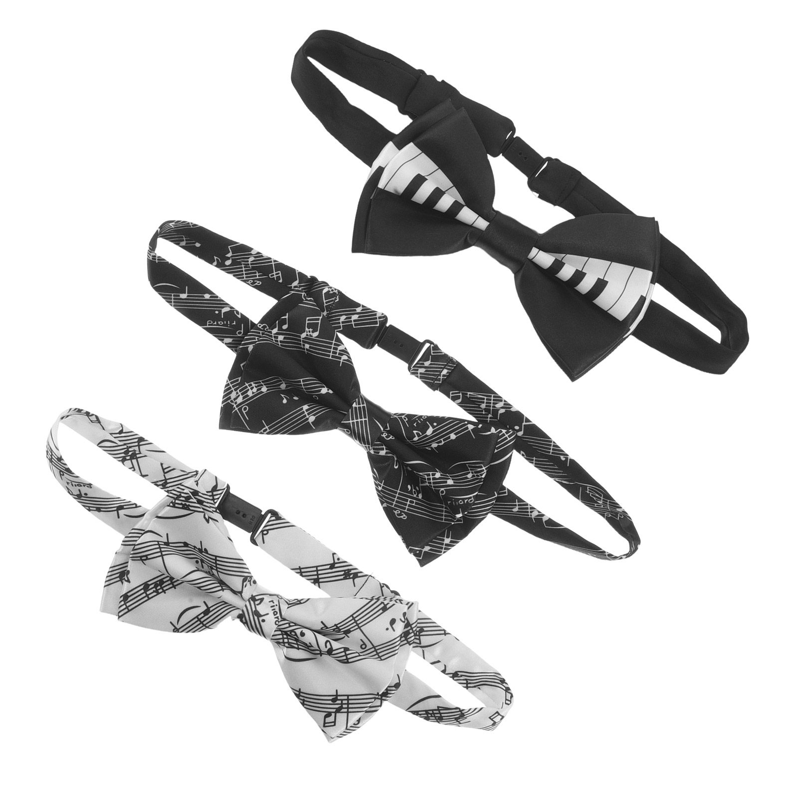 3個入り パフォーマー用 ボウタイセット ピアノをテーマにし - Bow Tie Pre Tied のレビューと価格