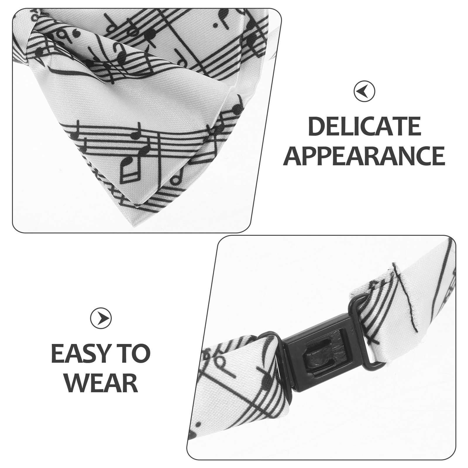 3個入り パフォーマー用 ボウタイセット ピアノをテーマにし - Bow Tie Pre Tied のレビューと価格