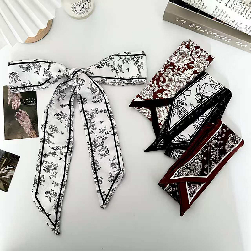 高級ファッション女性用スキニーシルクスカーフ、ロングヘアスト - Face Scarf Mask のレビューと価格