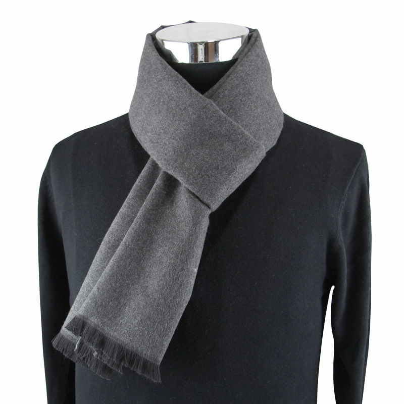 最新ファッションデザインカジュアルスカーフ 冬用メンズカシミ - Muffler Men Wool のレビューと価格