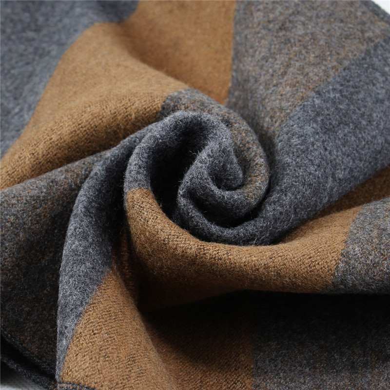 最新ファッションデザインカジュアルスカーフ 冬用メンズカシミ - Muffler Men Wool のレビューと価格